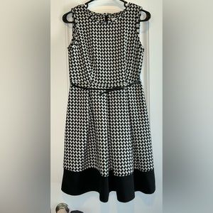 Calvin Klein houndstooth dress